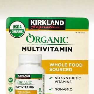 Viên uống bổ sung đa vitamin hữu cơ Kirkland Signature Organic Multivitamin 80 viên