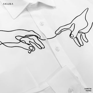 ÁO SƠ MI TAY DÀI AKUBA 01M0739