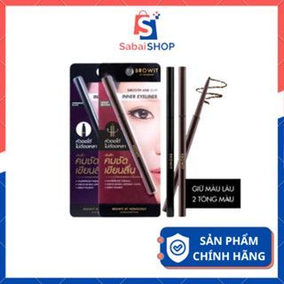 Chì kẻ mắt BROWIT BY NONGCHAT SMOOTH AND SLIM INNER EYELINER Thái Lan Sabaisop giá sỉ