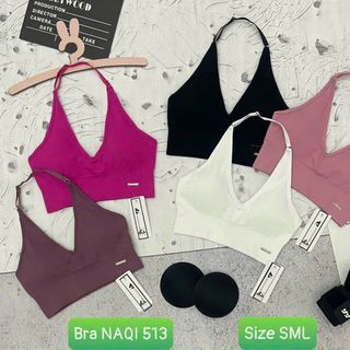 Bra Naqi kho mới về lại Chất vải: Dệt gân QC kèm mút mới nhất 2023 Thể Thao Siêu Đẹp