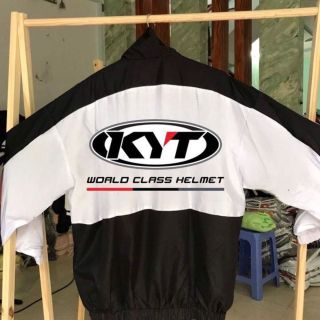 Áo khoác Phượt in KYT nam nữ chất vải dù gió 2 lớp giá sỉ - giá bán buôn