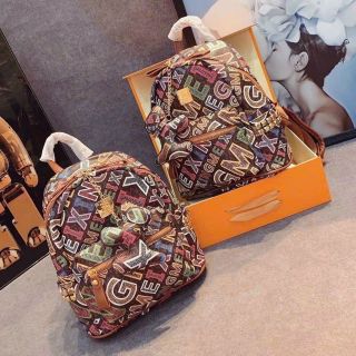 Balo đi học nam nữ thời trang cá tính đeo vai da mềm sang trọng size 40