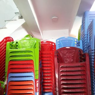 Ghế bành nhựa bông - ghế nhựa quán ăn