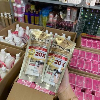 Chống nắng Lorea đỏ 20x cao cấp chính hãng