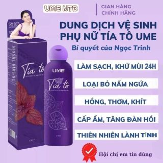 Dung dịch vệ sinh phụ nữ tía tô Ume - Ngọc Trinh giá sỉ