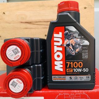 Nhớt Motul 7100, nhớt cao cấp dành cho xe số, xe côn tay, xe phân khối lớn
