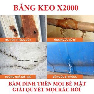 BĂNG KEO CHỐNG THẤM SIÊU DÍNH ĐA NĂNG X2000 CHUYÊN BUÔN  SỈ