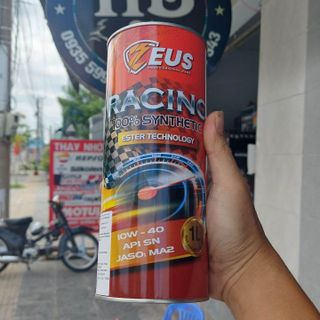 Nhớt Zeus Racing 10w40 Ester Technology dành riêng cho xe số
