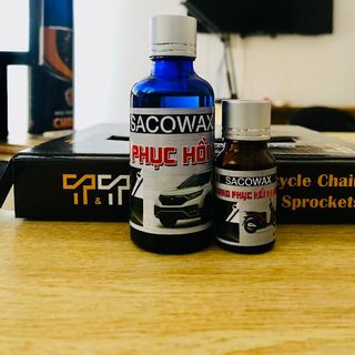 Chai Nano phục hồi nhựa Sacowax