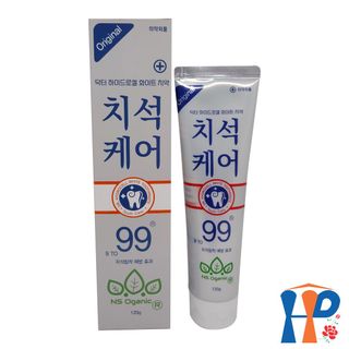 Kem đánh răng 99 NS Oganic Dr Hydrocell Toothpaste 120gr (trắng răng, thơm miệng, ngừa sâu răng) Hani Peni