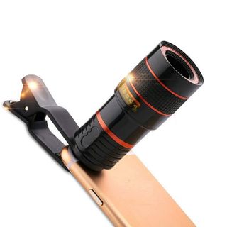 Ống kính ngắm 8X kèm kẹp cho điện thoại