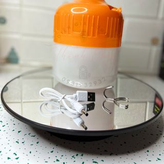 Bóng đèn Led trụ sáng trắng sạc tích điện, sạc cáp usb, dùng cho đi phượt, du lịch, lều trại - Loại TỐT - 3374_114744756