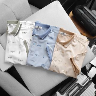 Áo Polo Nam Họa tiết Pack Gareth Cotton Poly cá sấu lạnh co giãn 4 chiều, chất mát mịn thấm hút tốt ( big 55kg tới 95kg)