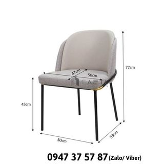 Bộ bàn tiếp khách mặt gỗ MDF 2 ghế nệm vải cao cấp SL TE1541-06W / ECO 19A-F CAPTA giá sỉ