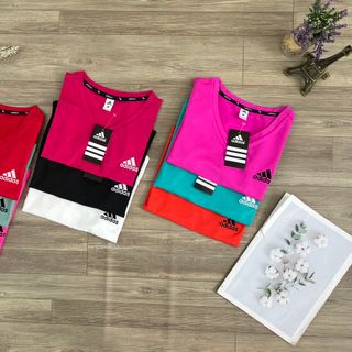 Croptop das cổ tim logo thêu mới nhất 2023 Thể Thao Siêu Đẹp Giá Sỉ,