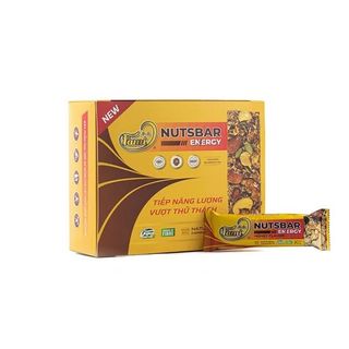Thanh Hạt Năng Lượng Vị Táo Đỏ Faminuts - Nutsbar Energy 480g