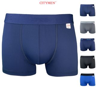 Hộp 4 Quần Lót Nam Boxer Vải Thun Lạnh 4 Chiều Nhiều Lưng - Xưởng May - Bán Sỉ