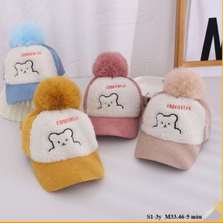 Mũ lưỡi trai gấu S1-3y  M33.46