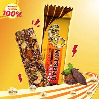 Thanh Hạt Năng Lượng 4 Vị Faminuts - Nutsbar Energy 160g