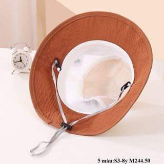 Mũ bucket chống nắng, mũ trẻ em S3-8y M244.50