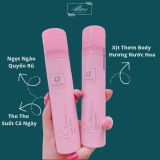 Xịt Thơm Designer Collection Rseries Body Spray - xịt thơm body rseries Thái Lan giá sỉ