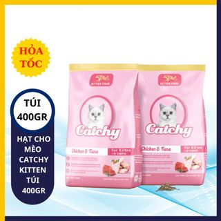 Hạt thức ăn dinh dưỡng cho mèo con Catchy (TÚI 400GR) giá sỉ