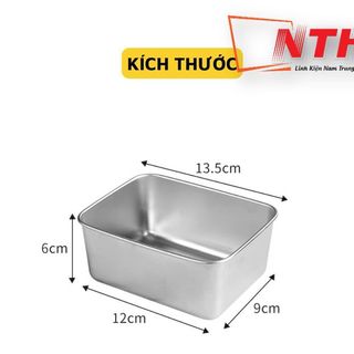 HỘP INOX ĐỰNG THỨC ĂN CÓ NẮP ĐẬY giá sỉ