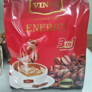 VIN CÀ PHÊ HÒA TAN 3IN1 - Túi 50 gói x 16gr
