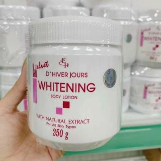 Sữa Dưỡng Thể Trắng Da D'hiver Jours Whitening Body Lotion - Kem Body Lotion Whitening Velvet Thái Lan 350G giá sỉ
