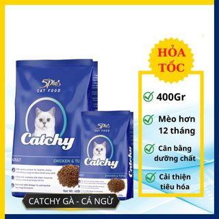 Hạt thức ăn dinh dưỡng cho mèo lớn Catchy (TÚI 400GR) giá sỉ