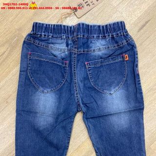 💖SỈ VKIDS💖 Quần jean lửng bé gái, màu xanh đậm, size nhỡ 4-9, ri6 - 3HQ1702-1400Q_10501907_sg1 giá sỉ