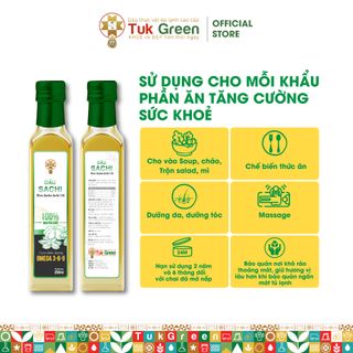 Dầu Sachi Tuk Green nguyên chất giá sỉ tại Đắk Lắk