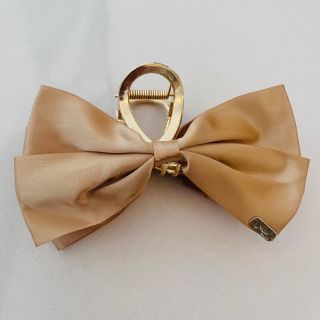 Kẹp nơ lụa vải phi bóng