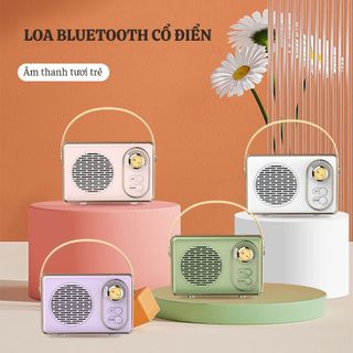 Loa bluetooth mini di động DZ-004 âm thanh siêu chất, siêu trầm, có khe cắm thẻ nhớ