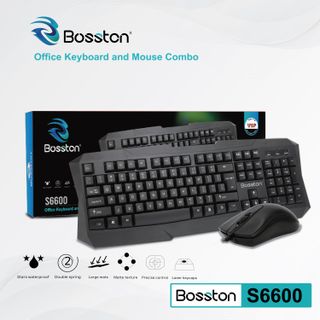 Combo chuột + bàn phím Bosston S6600 giá sỉ