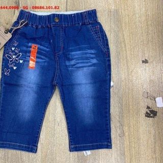 💖SỈ VKIDS💖 Quần jean lửng bé gái, size nhỡ, màu xanh đậm, size 4-9, ri6 - 3HQ1702-0805Q_10061907_sg1 giá sỉ