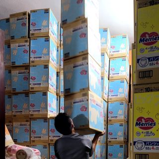 Bỉm Merries cộng miếng nội địa Nhật tã dán/ quần đủ size NB96/S88/M68/M64/L58/L50/XL44/XXL28