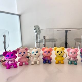 Móc khóa gấu Bearbrick thời thượng phụ kiện túi xách