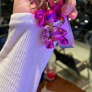 Móc khóa gấu Bearbrick thời thượng phụ kiện túi xách