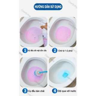 Chai Vệ Sinh Toilet Hoa Anh Đào Dạng Xịt