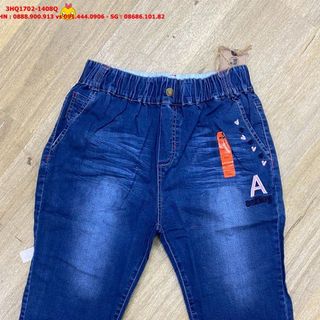 💖SỈ VKIDS💖 Quần jean lửng bé gái, màu xanh đậm, size 9-14 ri 6 - 3HQ1702-1408Q_11341907_sg1 giá sỉ