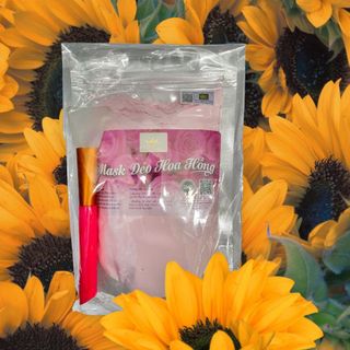 Mask dẻo đắp mặt hương Hoa Hồng Phap Cosmetic ( Tặng kèm cọ Silicon )