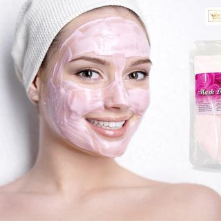 Mask dẻo đắp mặt hương Hoa Hồng Phap Cosmetic ( Tặng kèm cọ Silicon )