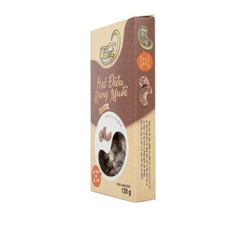 Hạt điều rang muối Faminuts Hộp Giấy 120g