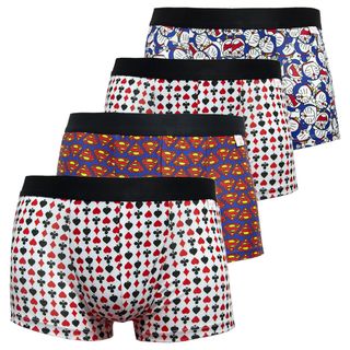 Quần Lót Nam Boxer Vải Thun Lạnh 4 Chiều Lưng Dệt Hoạt Hình - Xưởng May - Bán Sỉ