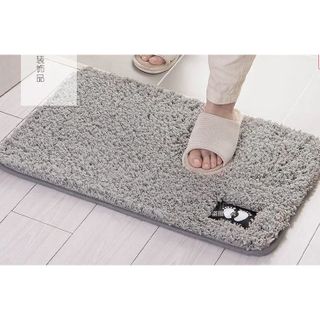 Thảm Lông Hình Bàn Chân Loại Dày Dặn