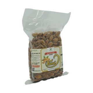 Hạnh Nhân Rang Sấy Vị Tự Nhiên Faminuts Bịch Chân Không 500g
