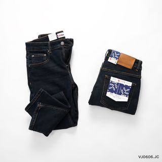 Quần jean dài nam, jean dài nam cao cấp, chất liệu : Cotton tự nhiên có độ bền cao, co giãn thoải mái. Form dáng : SlimFit - size từ 55kg - 85kg