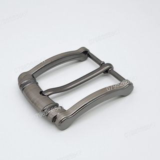 Mặt khoá dây nịt nam DKK-070 | Đầu khoá kim bảng 4F màu xám tro đặc trưng thanh lịch