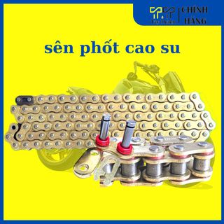 Nhông sên dĩa Exciter 150 màu titan sên phốt T&T ( cao cấp )